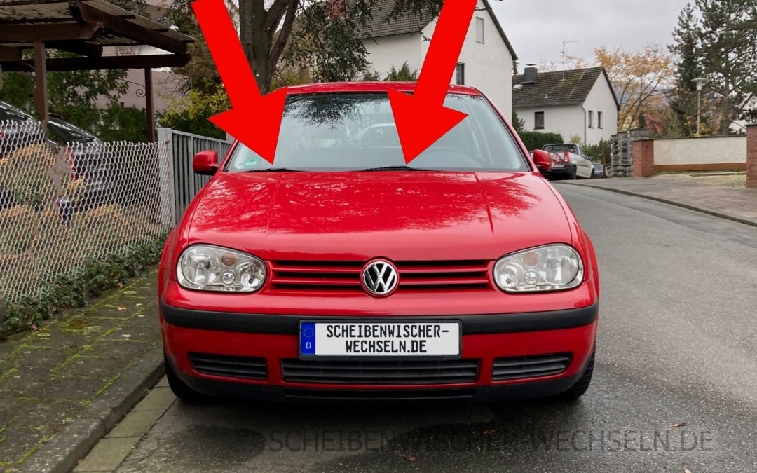 Prawe wycieraczki przedniej i tylnej szyby do VW Golf IV (typ 1J, rok modelowy 1997-2003)